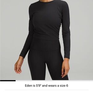 Lululemon All It Takes Long Sleeve Ribbed